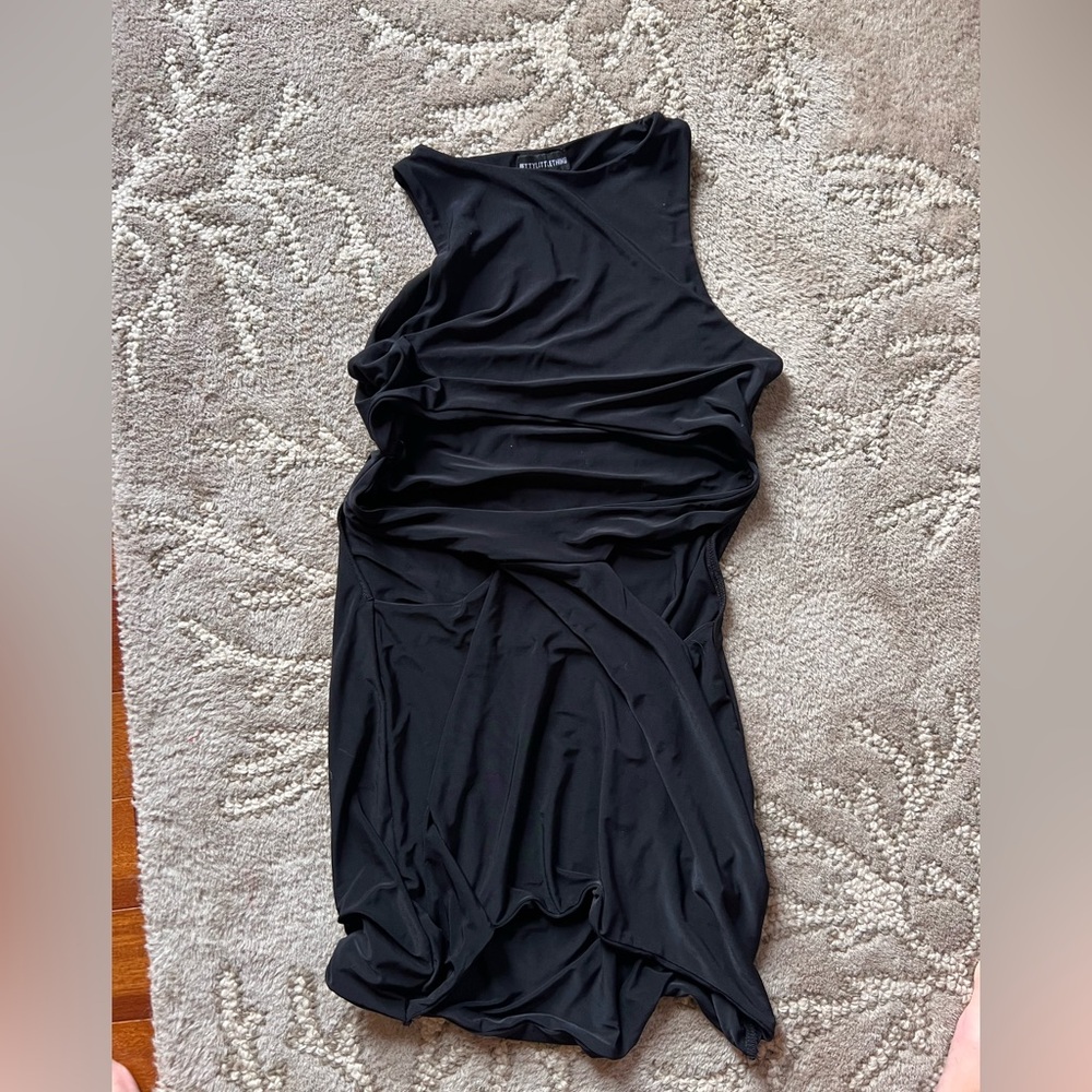 🖤 PrettyLittleThing Black Cutout Dress – Size US 6